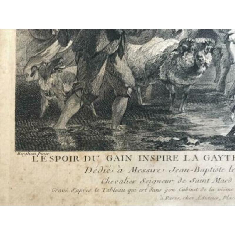 Jacques Aliamet / 1750 / L’Espoir du gain inspire