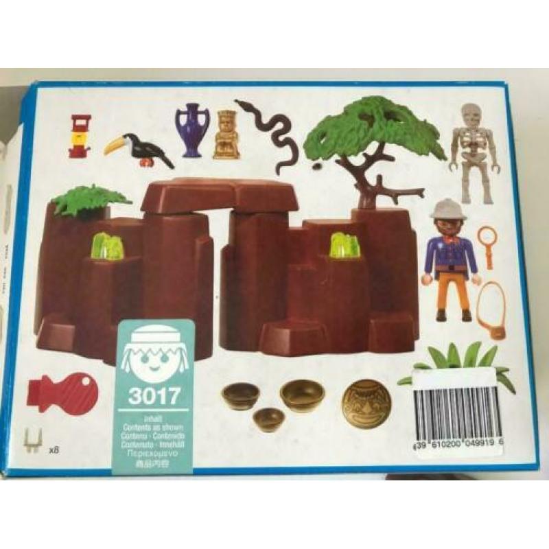 Playmobil Jungle met skelet en archeoloog 3017