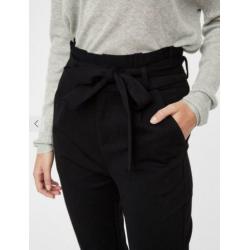 High waist paperbag broek Vero Moda zwart maat M/32
