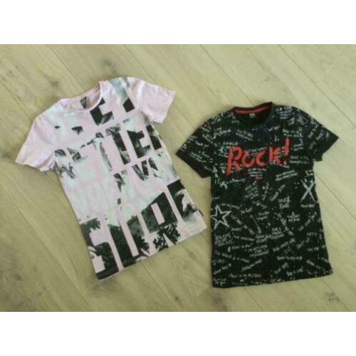 Twee t-shirts, beide Coolcat maat 146/152