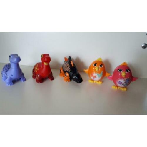 5 x silverlit , 3 x dinosaurus 2 x vogel