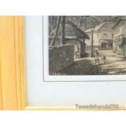 Padang prent schilderij 87036