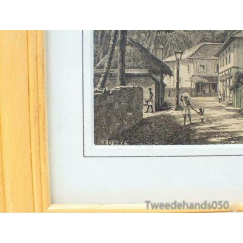 Padang prent schilderij 87036