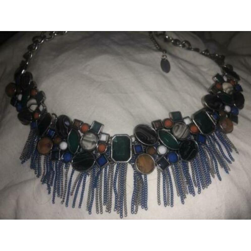 Ketting, kolye, zara, h&m, riverisland etc