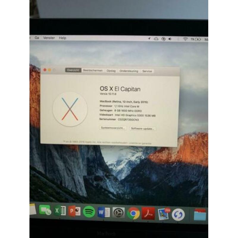 MacBook 12 inch in goede staat