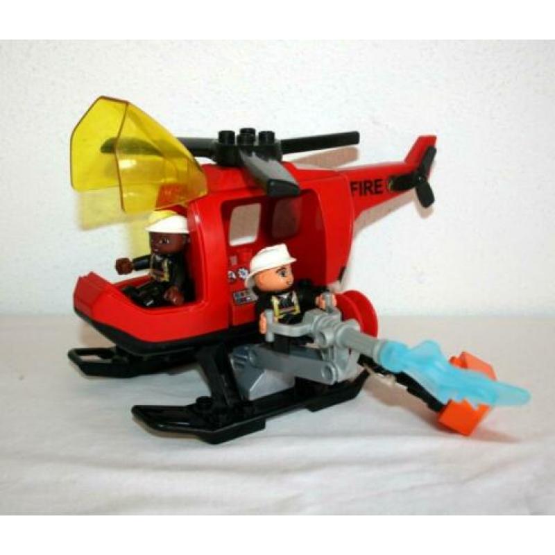 Duplo Brandweer helikopter 4967 compleet brandweerhelicopter