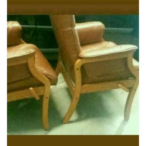 Anderssons relax fauteuil echt leer