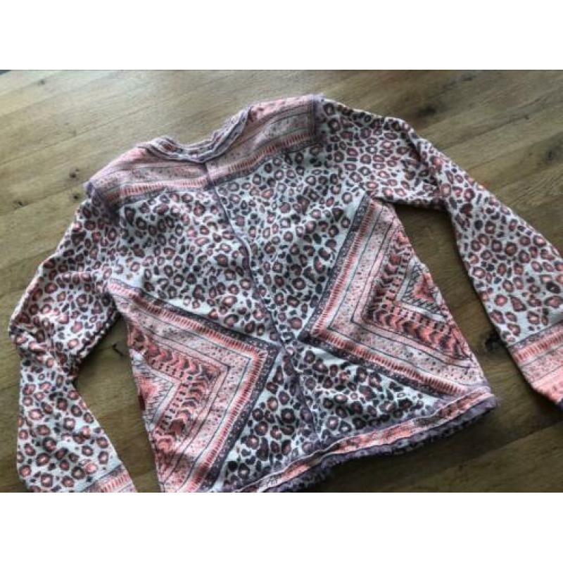 10 feet blazer jasje vest colbert maat M 38 print panter