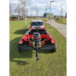 Leuk speedbootje (boottrailer)
