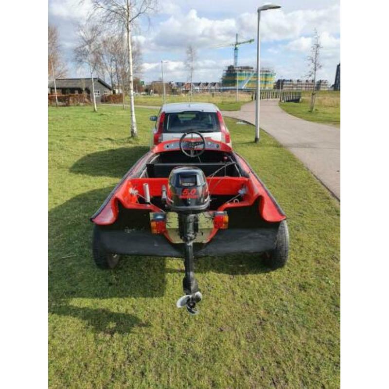 Leuk speedbootje (boottrailer)