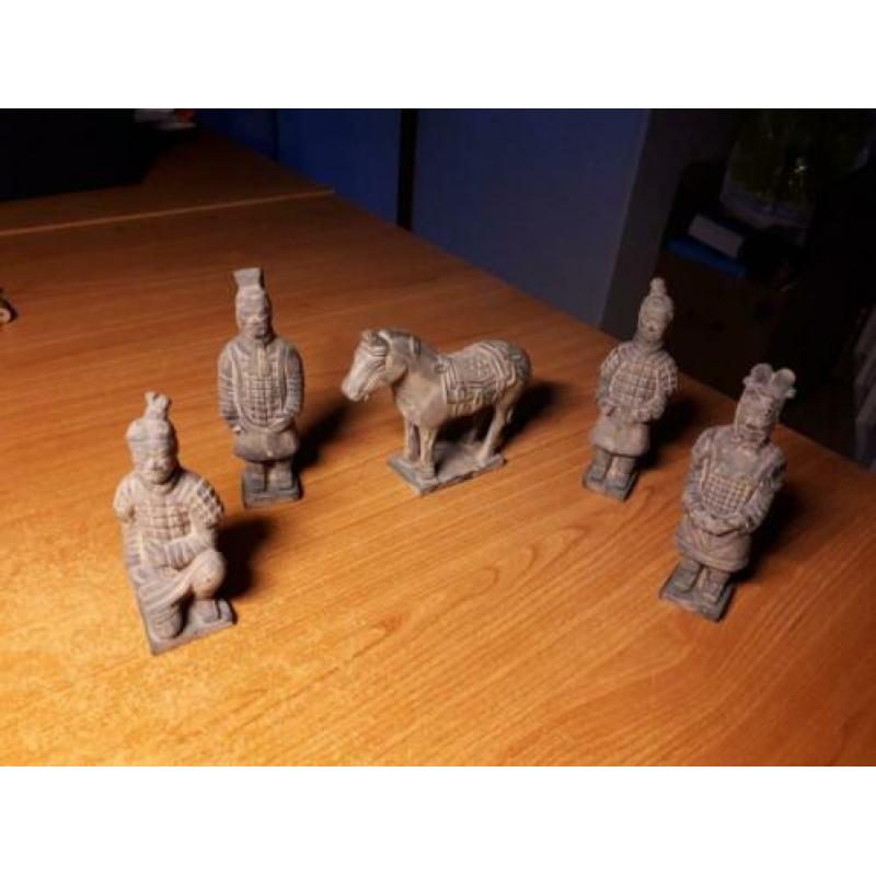 Terracotta beeldjes uit Xian (China)