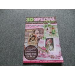 Hobbyboek 3D special Plus 30 nostalgische kaarten NIEUW