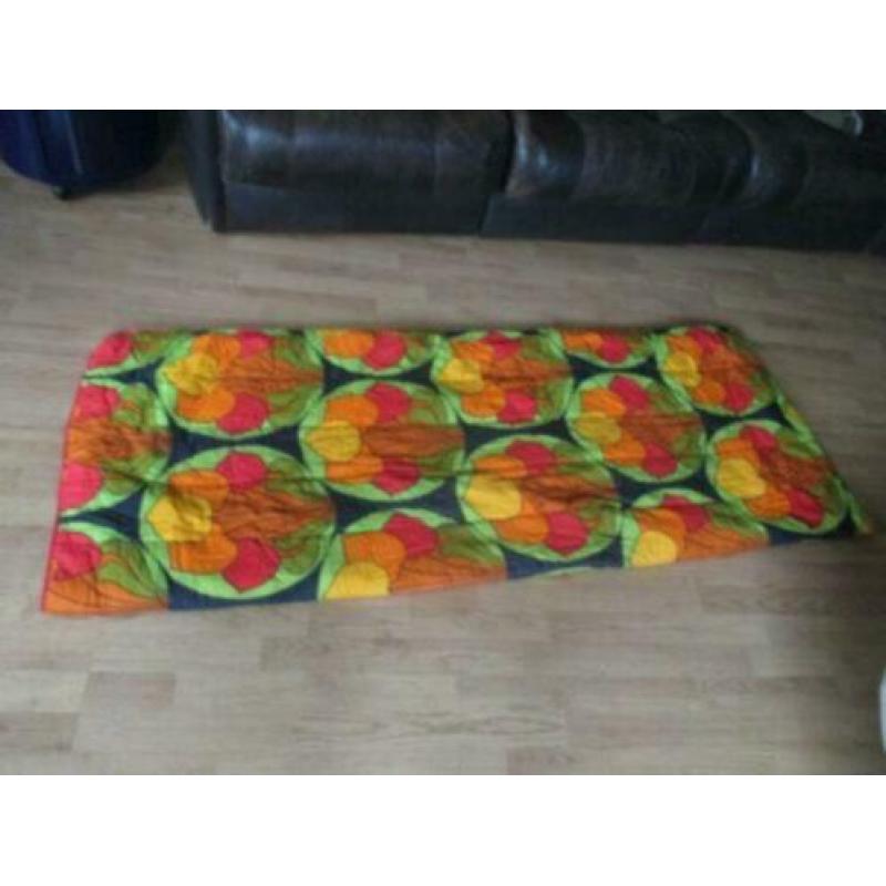 Seventies slaapzak jaren 70 design vintage 170 x 70 cm retr