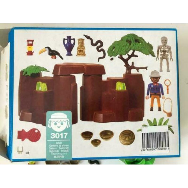 Playmobil Jungle met skelet en archeoloog 3017