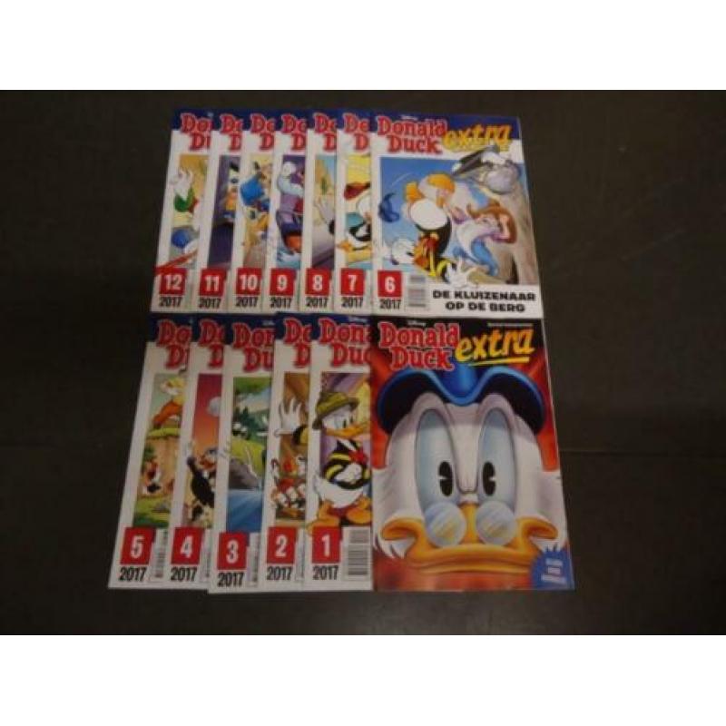 Donald Duck Extra, jaargangen en specials.