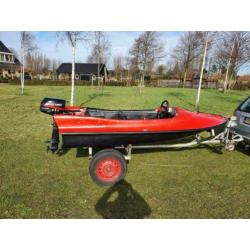 Leuk speedbootje (boottrailer)