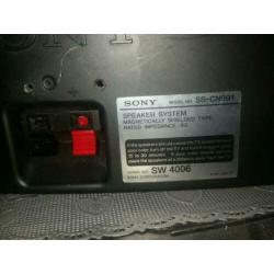 Sony speaker model SS-CN991
