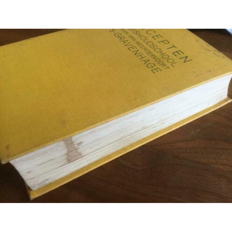Huishoudschool Laan van Meerdervoort Recepten - Oud kookboek