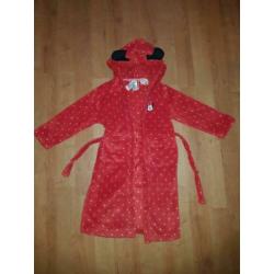 H&M Minnie Mouse badjas + pantoffels