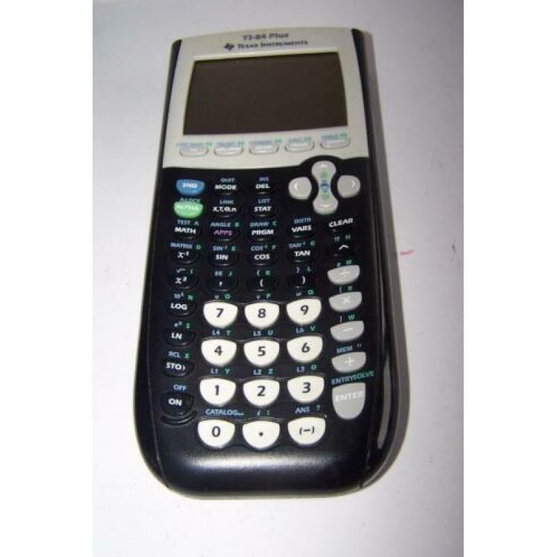 Texas Instruments TI-84 Plus-Grafische rekenmachine. Izgs.