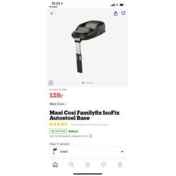 Maxi Cosi Familyfix IsoFix Autostoelbase