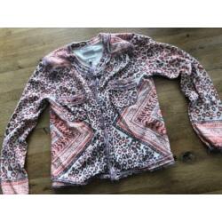 10 feet blazer jasje vest colbert maat M 38 print panter