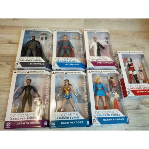 DC comics designer series Batman Superman Harley Quinn