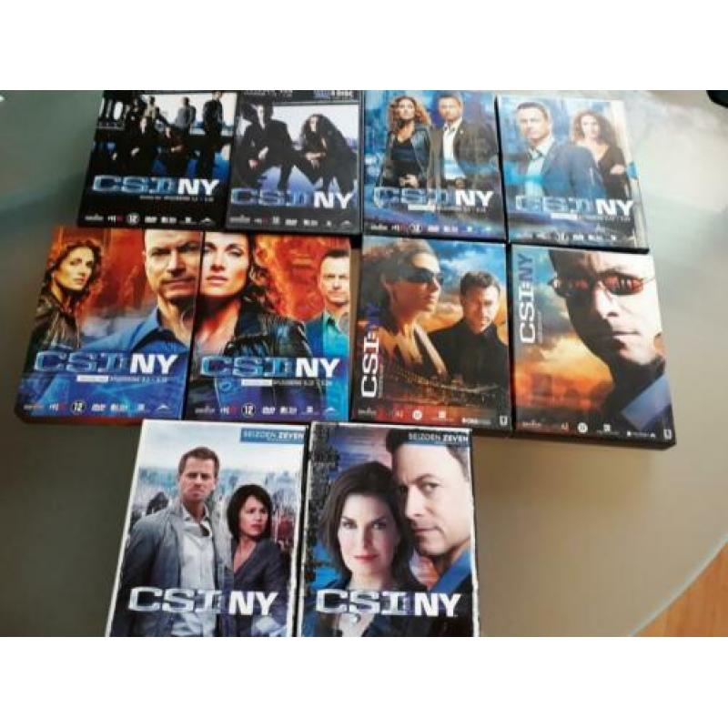 Serie CSI NY deel 1, 2 en 3