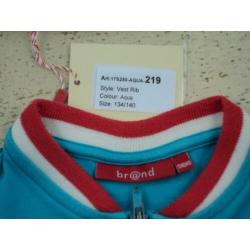 als NIEUW Brand for Girls vest rib aqua Br@nd for Girls