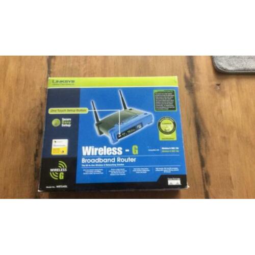 Wireless -G broadband router van Linksys