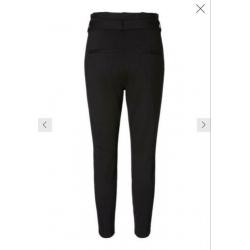 High waist paperbag broek Vero Moda zwart maat M/32