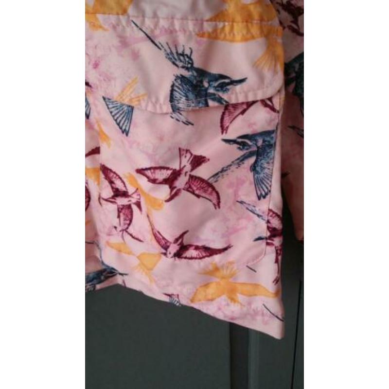 nieuwe Name it zomerjas maat 158 zacht roze met vogels