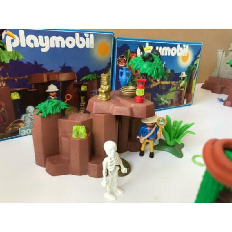 Playmobil Jungle met skelet en archeoloog 3017