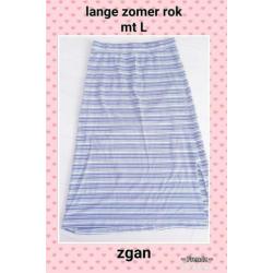 Lange zomer rok L zgan