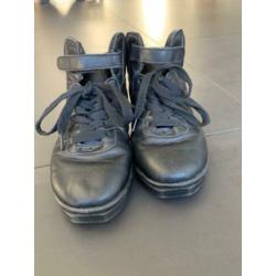 Dansschoenen danse sneaker Papillon | maat 38,5 | zwart leer