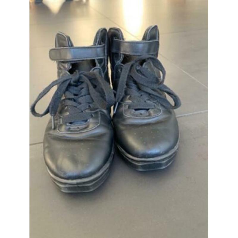 Dansschoenen danse sneaker Papillon | maat 38,5 | zwart leer