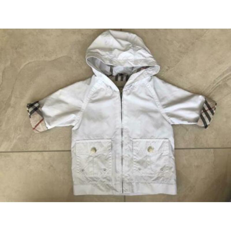 Burberry zomerjas maat 62 wit