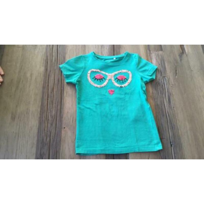 Name it shirt met omkeer pailletten 110