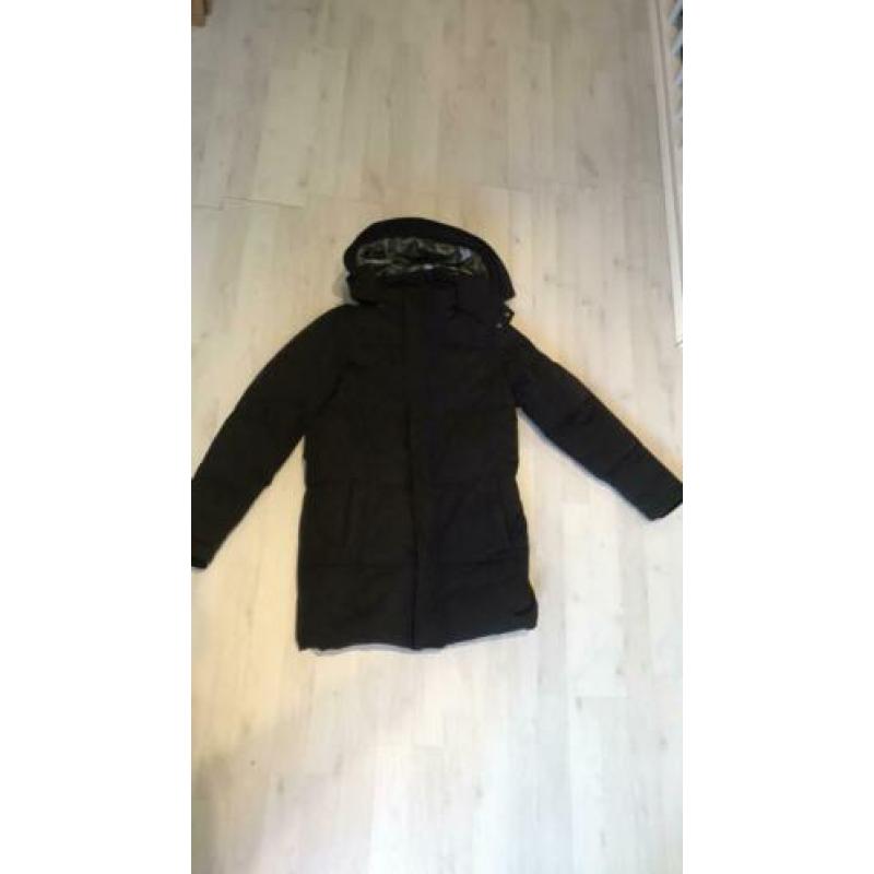 Scotch Shrunk winterjas zwart mt 14/ 164