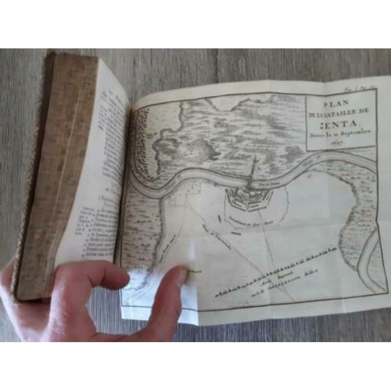 Histoire du Prince Francois Eugene de Savoie (1740) mooi !