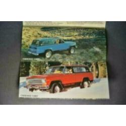 1978 Jeep Full Line Brochure USA