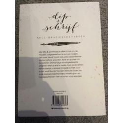Dip + schrijf boek en kalligrafieset