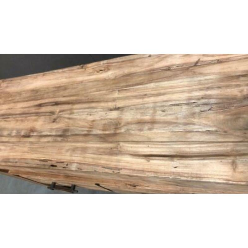 groot teakhouten dressoir > 240