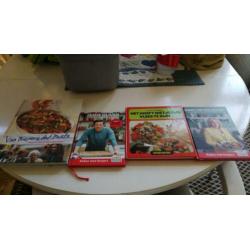 Verschillende kookboeken (samen slechts €5)