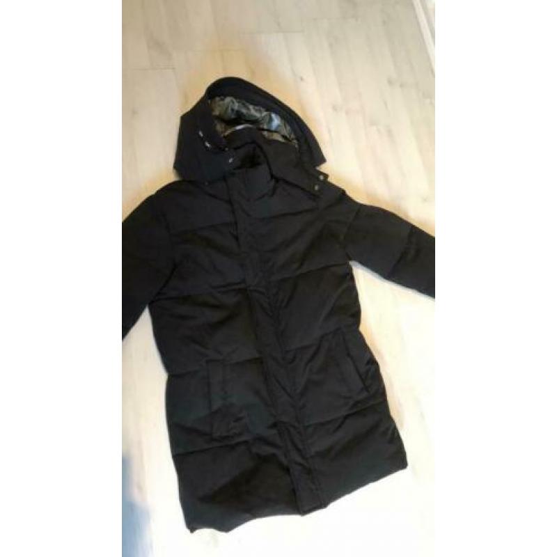 Scotch Shrunk winterjas zwart mt 14/ 164