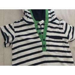 Zomers pakje / jumpsuit, mt. 74