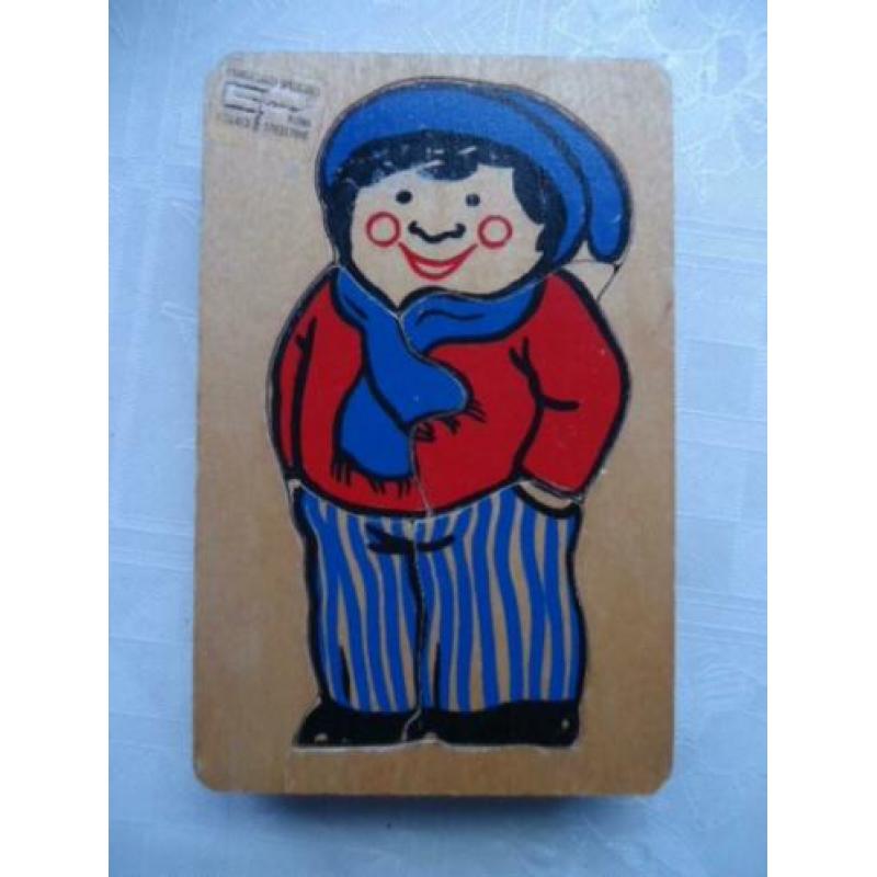 Oude puzzel Pa-Ma -Kind.