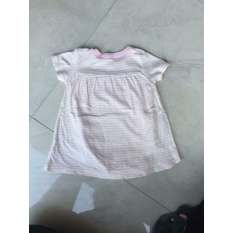 Burts and Bees baby romper jurk 12 maanden/ maat 80