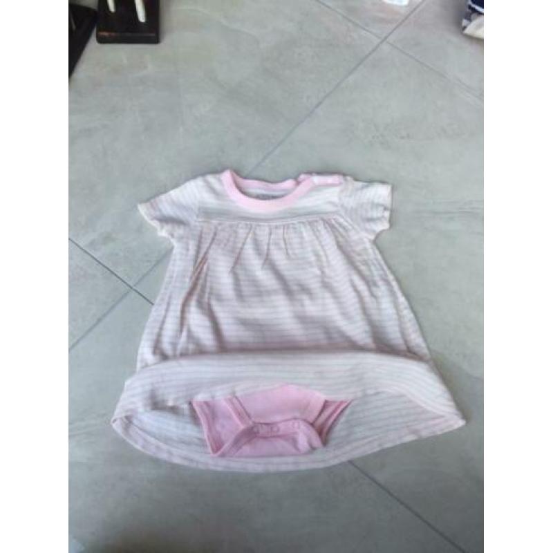 Burts and Bees baby romper jurk 12 maanden/ maat 80