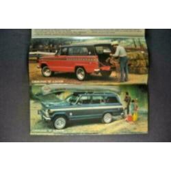 1978 Jeep Full Line Brochure USA